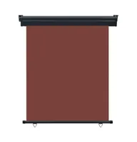 vidaXL 48429 Balcony Side Awning 57.1"x98.4" Brown