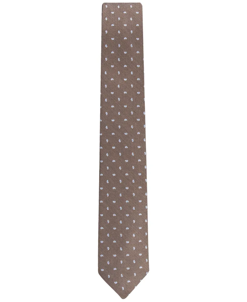 Tommy Hilfiger Men's Textured Ground Pine Tie