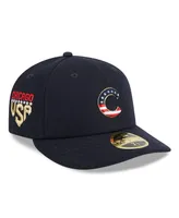 Men's New Era Navy Chicago Cubs 2023 Fourth of July Low Profile 59FIFTY Fitted Hat