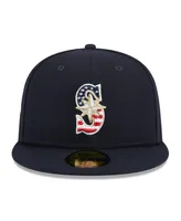 Men's New Era Navy Seattle Mariners 2023 Fourth of July 59FIFTY Fitted Hat