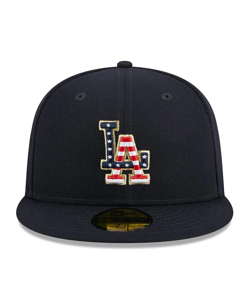 Men's New Era Navy Los Angeles Dodgers 2023 Fourth of July 59FIFTY Fitted Hat