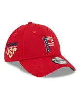 Men's New Era Red Pittsburgh Pirates 2023 Fourth of July 39THIRTY Flex Fit Hat