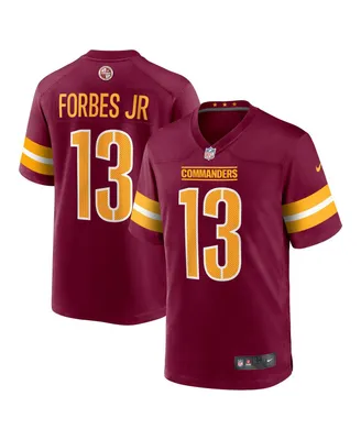 Men's Nike Emmanuel Forbes Burgundy Washington Commanders 2023 Nfl Draft First Round Pick Game Jersey