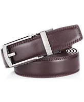 Mio Marino Men's Bristle Leather Linxx Ratchet Belt