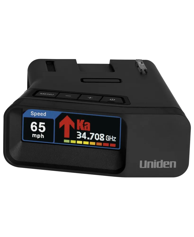 Uniden R7 Extreme Long-Range Radar/Laser Detector, Dual-Antennas Front & Rear Detection w/Directional Arrows