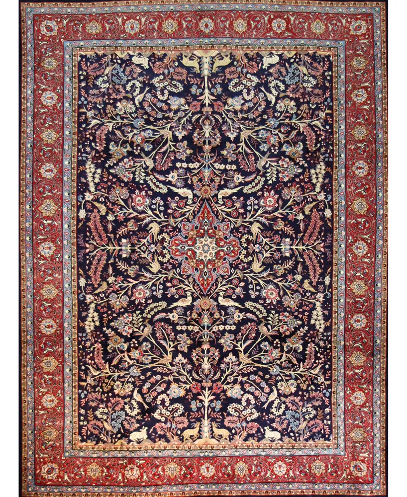 Bb Rugs One of a Kind Sarouk 9'5" x 13' Area Rug