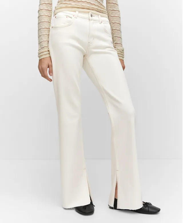 MANGO Women's Slit Hem Leggings - Macy's