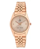 Rae Dunn Women's Julia Rose Gold-Tone Alloy Watch 30mm