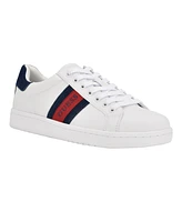 Guess Men's Letoro Low Top Lace Up Casual Sneakers