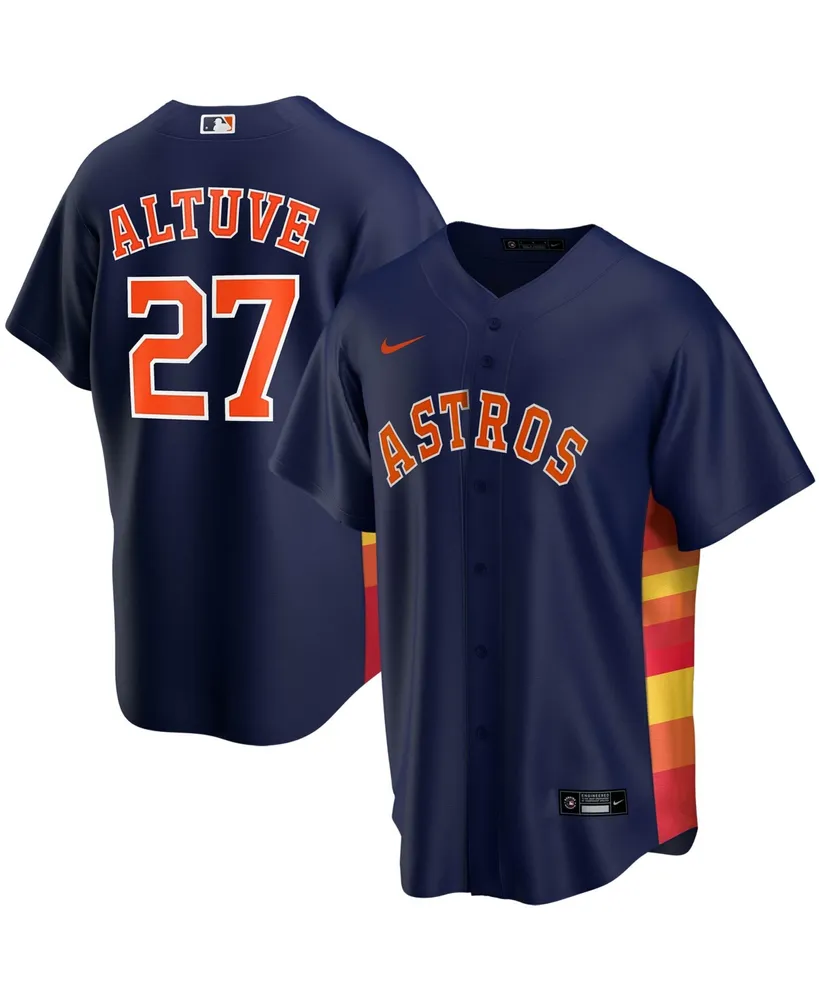 Nike Houston Astros Toddler Official Blank Jersey - Macy's