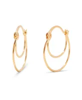 brook & york "14k Gold" Catalina Hoop Earrings