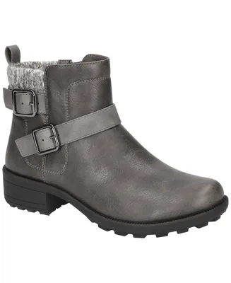 Easy Street Women's Kourt Slip Resistant Ankle Boots