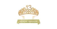 VeryMerryMakering Meant2tobe 13th Birthday Sash and Tiara for Girls