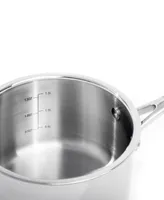 BergHOFF Professional 18/10 Stainless Steel Tri-Ply 3.3 Quart Sauce Pan with Lid
