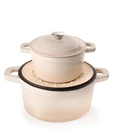 BergHOFF Neo 4pc Cast Iron Cookware Set