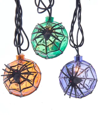 Kurt Adler Ul 10-Light Multi-Color Spider Light Set