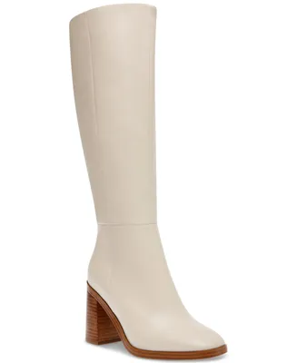 Dv Dolce Vita Women's Flapper Knee-High Block-Heel Dress Boots