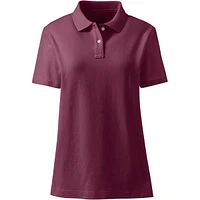 Lands' End Women's Short Sleeve Feminine Fit Mesh Polo Shirt