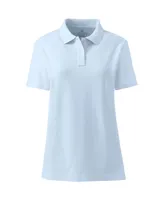 Lands' End Women's Short Sleeve Feminine Fit Mesh Polo Shirt