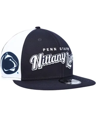 Men's New Era Navy Penn State Nittany Lions Outright 9FIFTY Snapback Hat
