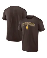 Men's Fanatics Brown Wyoming Cowboys Campus T-shirt