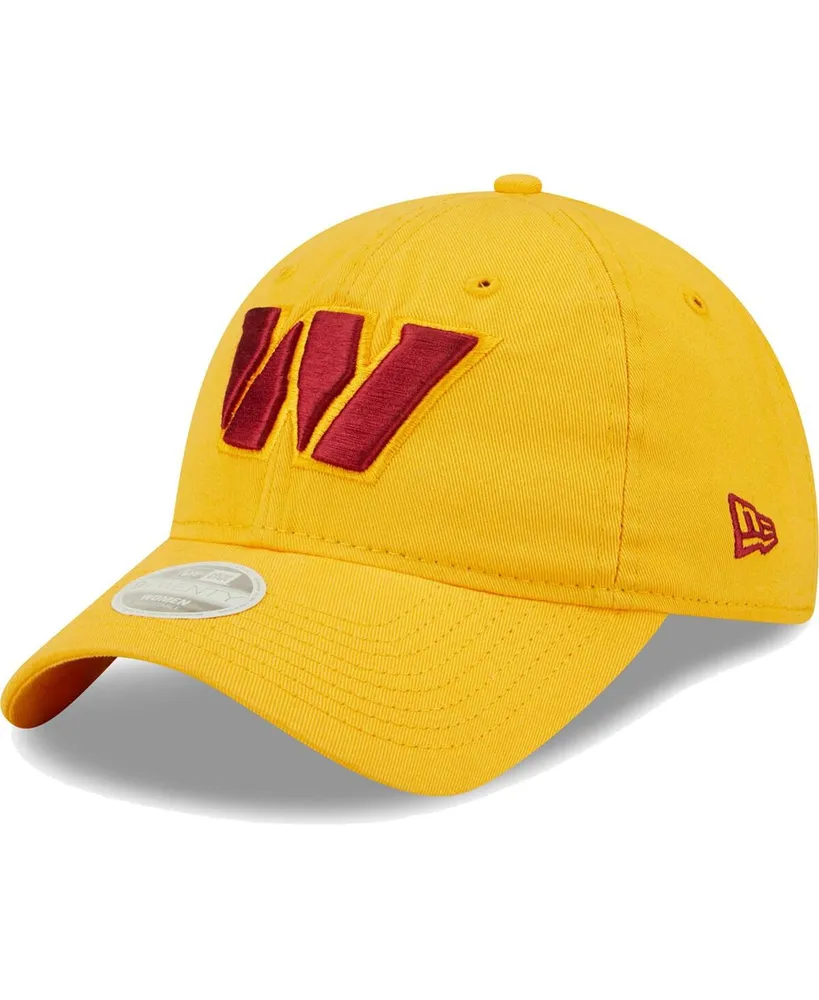 Women's New Era Gold Washington Commanders Core Classic 2.0 9TWENTY Adjustable Hat