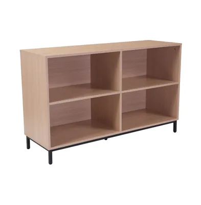 4 Shelf 29.5"H Open Bookcase Storage