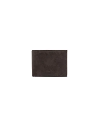 Champs Men's Leather Rfid Wallet in Gift Box