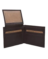 Champs Men's Leather Rfid Wallet in Gift Box