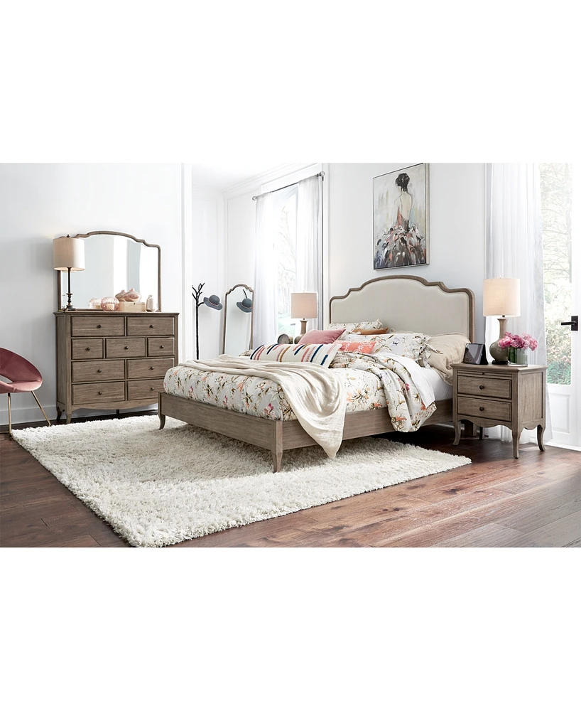 Provence Upholstered Queen Bed