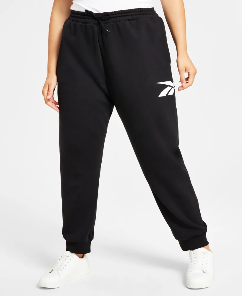 Reebok Women's Pull-On Drawstring Tricot Pants, A Macy's Exclusive - Macy's