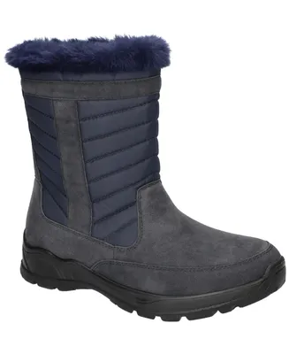 Easy Street Women's Frazer Slip Resistant and Waterproof Side Zip Boots