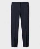 Mango Women's Crop Skinny Trousers