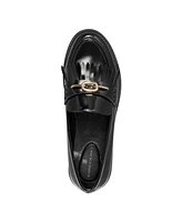 Bandolino Women's Florida Lug Sole Kilt Loafers