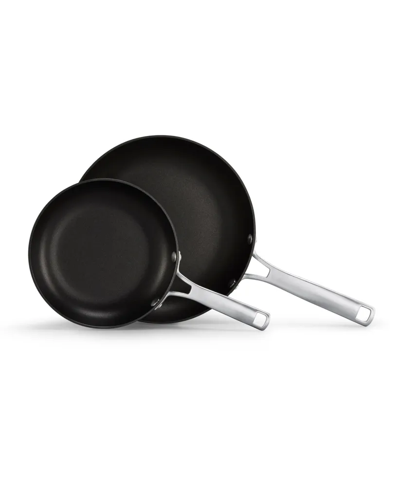 Calphalon Classic Nonstick 14-Piece Cookware Set with No-Boil-Over Inserts