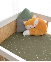 Living Textiles Baby Boys Printed Jersey Crib Sheet