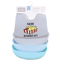 Hudson Baby Infant Boy Silicone