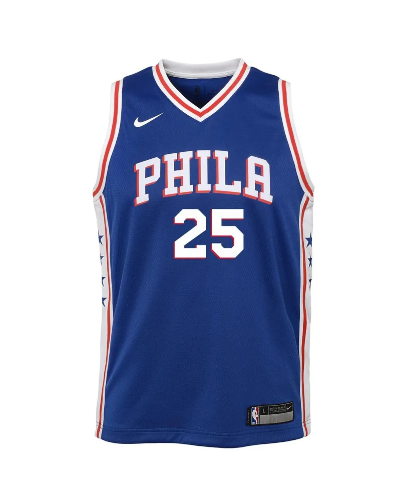 Nike Ben Simmons Philadelphia 76ers Icon Swingman Jersey, Big Boys (8-20)