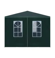 vidaXL Party Tent 9.8'x13.1' Green