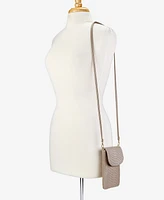 GiGi New York Emmie Leather Phone Crossbody