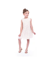 Imoga Collection Little Girls Nancy Jasmine Jacquard Woven Dress