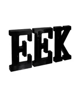 Northlight 6.5" Led Lighted 'Eek' Halloween Marquee Sign