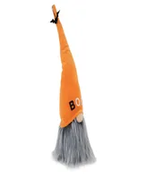 19.75" "Boo" Standing Halloween Gnome