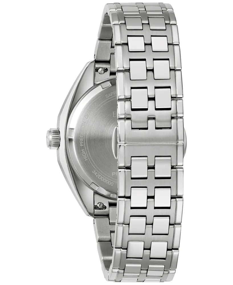 Bulova Men's Classic Jet Star Stainless Steel Bracelet Watch 40mm
