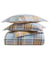 Charter Club Homespun Plaid Flannel Comforters Created For Macys