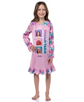 Barbie Girls Dream Team Characters Unicorn Sleep Pajama Nightgown