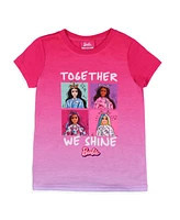 Barbie Girls Together We Shine Characters Sketch Sleep Pajama Set