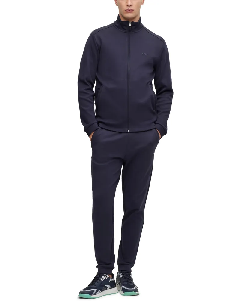 Boss by Hugo Boss Men's Curved Logo Tracksuit Bottoms