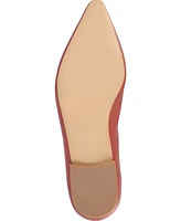 Journee Collection Women's Elowen Tru Comfort Foam Slip On Slim Squared Off Pointed Toe Flats