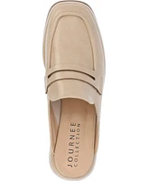 Journee Collection Women's Antonina Platform Mule Loafers